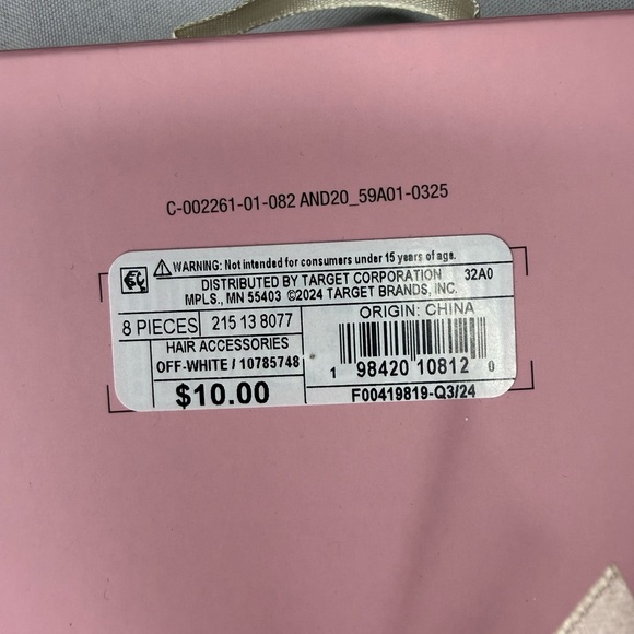 A New Day Pink Hair 8 Piece Accessories Set - NIB - Picture 6 of 7